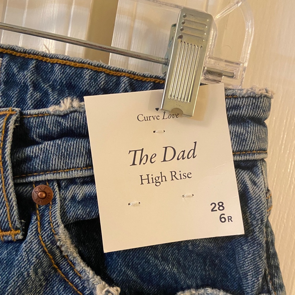 NWT Curve Love Dad Jeans